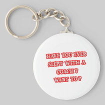 Funny Coach Pick-Up Line Key Chain