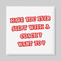 Funny Coach Pick-Up Line Refrigerator Magnets
