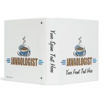 Funny Coffee 3 Ring Binder