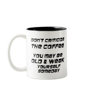 Funny coffee cups unique gift ideas or retail item mug