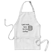 Funny Coffee Lover Apron by coffeelovertshirts Funny Coffee Lover Apron