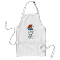 Funny Coffee Lover Apron by stickpeople Funny Coffee Lover Apron