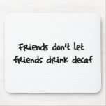 Funny Coffee Lover Mouse Pad