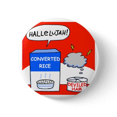 Funny Collectible Christian Hallelujah! Cartoon pinback button