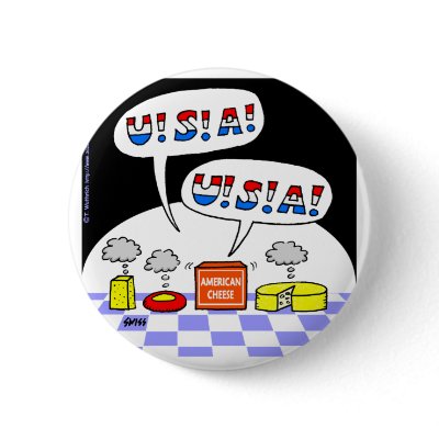 Funny Collectible Patriotic Laftovers USA Cartoon buttons