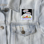 Funny Collectible Patriotic Laftovers USA Cartoon buttons