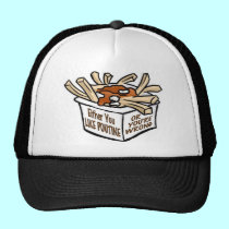funny comfort food apparel hats