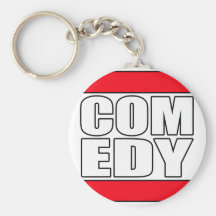 funny Comic Comedy stand up Comedian Key Chain