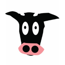 funny comic cow head t-shirts by Tomaniac funny comic cow head t-shirts