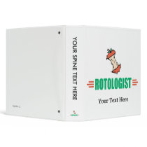 Funny Composting 3 Ring Binder