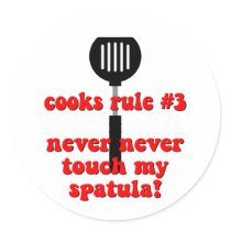 Funny cook stickers