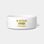 Funny Cool Boyfriends : Five Star Boyfriend Pet Water Bowl