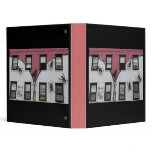 Funny cool building with giant ants binder design