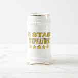 Funny Cool Gifts : Five Star Stepfather Coffee Mugs