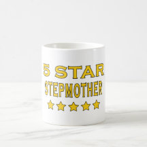 Funny Cool Gifts : Five Star Stepmother Mug