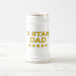 Funny Cool Gifts for Dads : Five Star Dad Coffee Mug