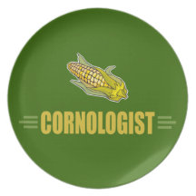 Funny Corn Plate