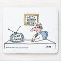 Funny Cosmetic Surgeon Cartoon mousepads