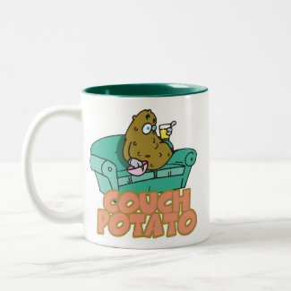 Funny Couch Potato mug