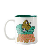 Funny Couch Potato mugs by doonidesigns Funny Couch Potato mugs