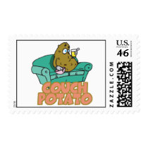 Funny Couch Potato postage