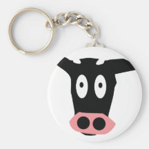 funny cow keychain