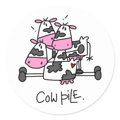 Funny Cows stickers