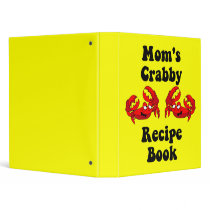 Funny crabs recipe binders