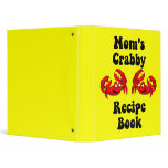 Funny crabs recipe binders