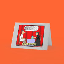 Funny Cricket Greeting Card- Useful Clairvoyants cards