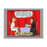 Funny Cricket Postcard - Useful Clairvoyant
