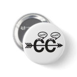 Funny Cross Country Running - Ouch! Pinback Button