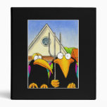Funny Crow American Gothic Binder
