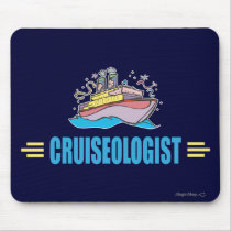 Funny Cruise Ship Mousepad