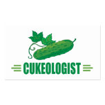 Funny Cucumber Business Card Templates
