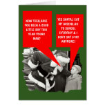 Funny cunt Christmas Card