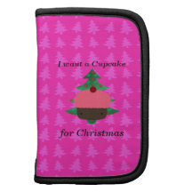 Funny cupcake christmas gifts folio planner
