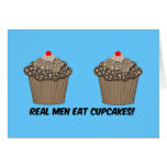 funny cupcakes greeting card