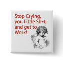 Funny Cupid Anti-Vday Button button