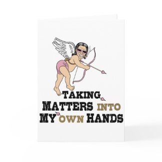 Funny Cupid Cards card