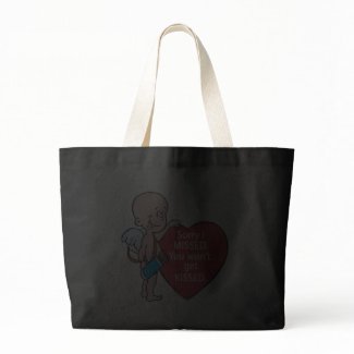 Funny Cupid Missed Anti-Vday Products bag