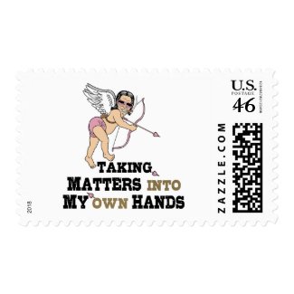 Funny Cupid Stamps stamp