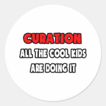 Funny Curation Shirts and Gifts Stickers