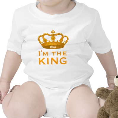 Funny Custom Name I AM THE KING Gift V01A1 T Shirt