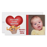 Funny Custom Valentine's Day Boy Photocard Photo Card