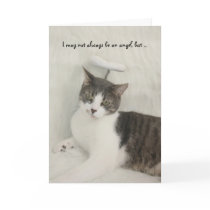 Funny/Cute Angel Card