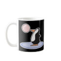 funny cute bubble gum penguin mugs