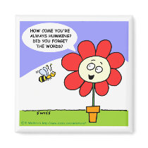 Funny Cute Cartoon Stocking Stuffer Fridge Magnet