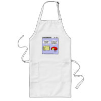 Funny Cute Cheese Cartoon Chefs Apron apron