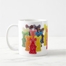 Funny Cute Gummy bear Herds Mug
